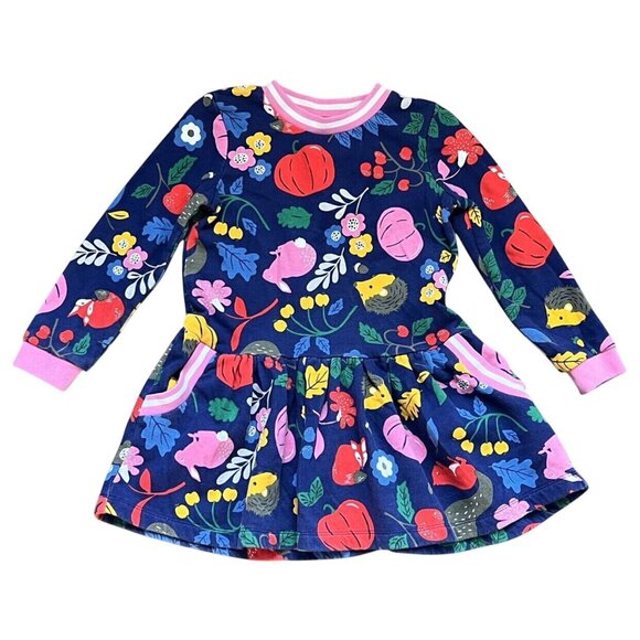 Mini Boden Cozy Harvest Dress 6-7
